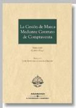 portada La Cesion de Marca Mediante Contrato de Compraventa (in Spanish)
