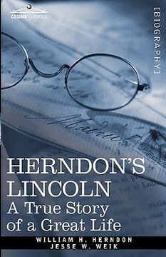 portada herndon's lincoln: a true story of a great life (en Inglés)