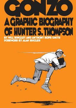 portada gonzo: a graphic biography of hunter s. thompson (in English)