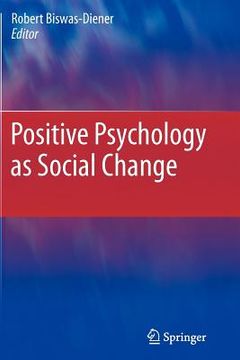 portada positive psychology as social change