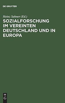portada Sozialforschung im Vereinten Deutschland und in Europa (in German)