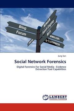 portada social network forensics (en Inglés)