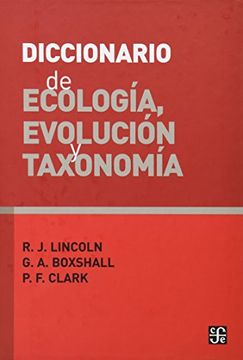portada Diccionario de Ecología, Evolución y Taxonomía