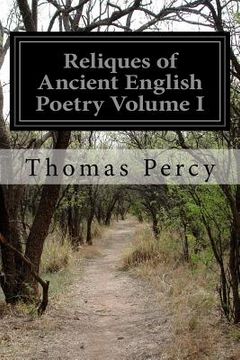 portada Reliques of Ancient English Poetry Volume I (en Inglés)