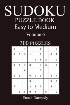 portada 6: 300 Easy to Medium Sudoku Puzzle Book