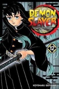 portada Demon Slayer: Kimetsu no Yaiba, Vol. 12 (12) (en Inglés)