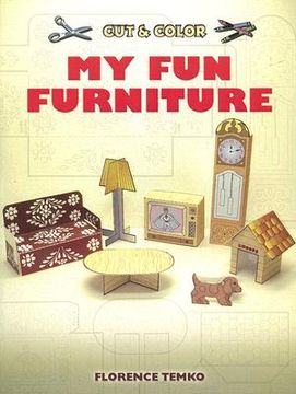 portada cut & color my fun furniture (en Inglés)