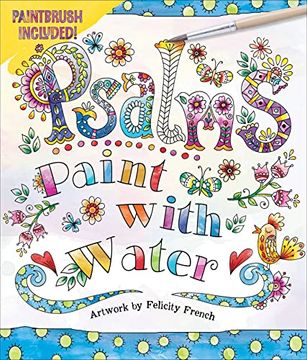portada Psalms Paint With Water (en Inglés)