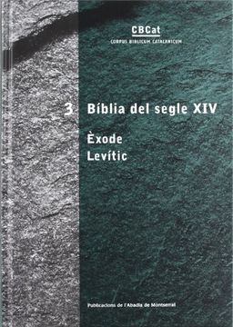 portada Bíblia del Segle Xiv. Èxode. Levític (in Catalá)