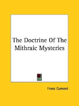 portada the doctrine of the mithraic mysteries (en Inglés)