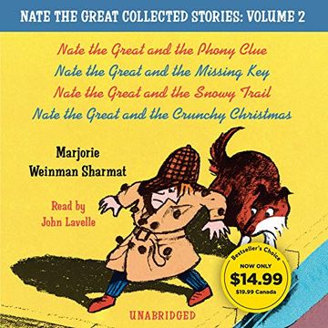 portada Nate the Great Collected Stories: Volume 2: Nate the Great and the Phony Clue; Nate the Great and the Missing Key; Nate the Great and the Snowy Trail; () (en Inglés)