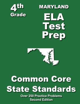 portada Maryland 4th Grade ELA Test Prep: Common Core Learning Standards