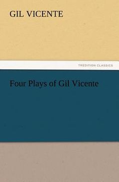 portada four plays of gil vicente (en Inglés)