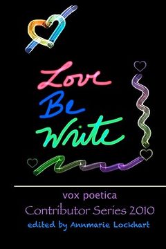 portada love be write (in English)