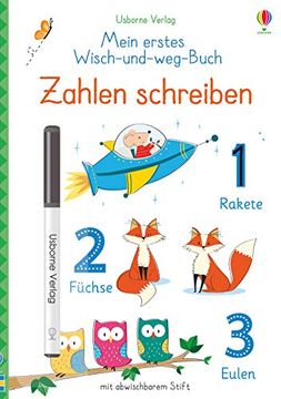 portada Mein Erstes Wisch-Und-Weg-Buch: Zahlen Schreiben (en Alemán)