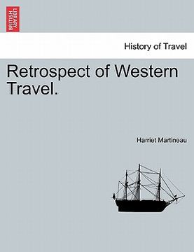 portada retrospect of western travel. (in English)