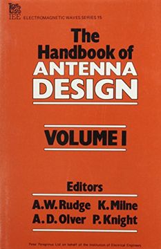 portada Handbook of Antenna Design: Volume 1 (Electromagnetic Waves) (in English)