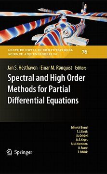 portada spectral and high order methods for partial differential equations