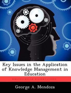 portada key issues in the application of knowledge management in education (en Inglés)