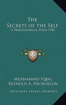 portada the secrets of the self: a philosophical poem 1944