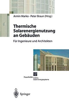 portada Thermische Solarenergienutzung an Gebäuden (en Alemán)