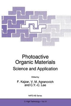 portada photoactive organic materials: science and applications (en Inglés)