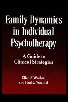 portada family dynamics in individual psychotherapy: a guide to clinical strategies