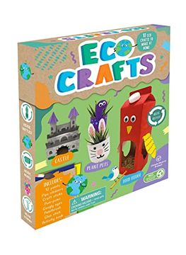 portada Eco Crafts: Reduce and Reuse Items From Your Home to Create Amazing Crafts (in English)