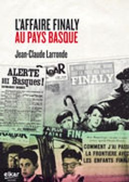 portada L'Affaire Finaly au Pays Basque (Historie) (in French)