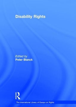 portada Disability Rights (The International Library of Essays on Rights) (en Inglés)