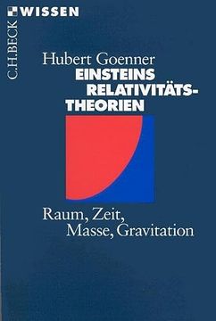 portada Einsteins Relativitätstheorien: Raum, Zeit, Masse, Gravitation (in German)
