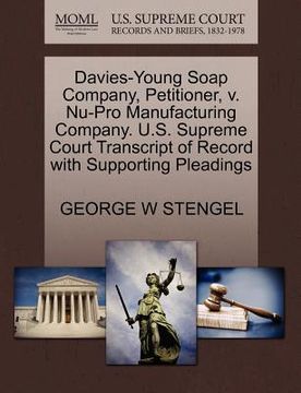 portada davies-young soap company, petitioner, v. nu-pro manufacturing company. u.s. supreme court transcript of record with supporting pleadings