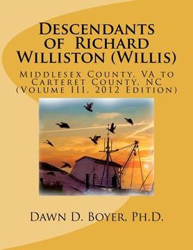 portada descendants of richard williston (willis) middlesex county, va to carteret county, nc (in English)