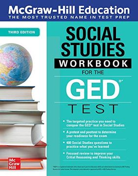 portada Mcgraw-Hill Education Social Studies Workbook for the ged Test, Third Edition (Test Prep) 