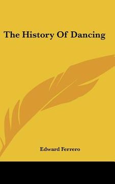 portada the history of dancing (en Inglés)