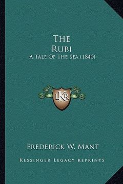 portada the rubi: a tale of the sea (1840) (en Inglés)