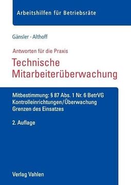 portada Technische Mitarbeiterüberwachung (in German)