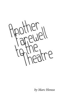portada Another Farewell to the Theatre: Occasional Writings, 2000-2013