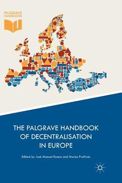 portada The Palgrave Handbook Of Decentralisation In Europe (en Inglés)