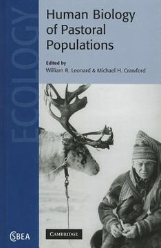portada human biology of pastoral populations (en Inglés)