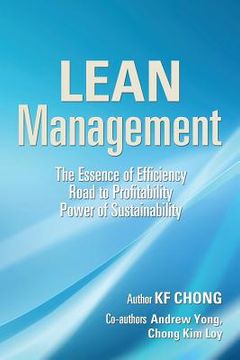 portada Lean Management: The Essence of Efficiency Road to Profitability Power of Sustainability (en Inglés)