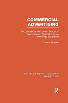 portada Commercial Advertising (Rle Advertising) (Routledge Library Editions: Advertising)