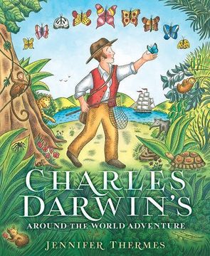 portada Charles Darwin's Around-the-World Adventure (en Inglés)