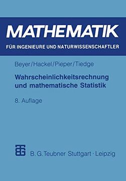 portada Wahrscheinlichkeitsrechnung und Mathematische Statistik (en Alemán)