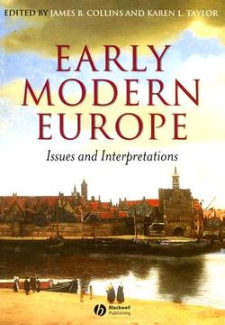 portada early modern europe: issues and interpretations