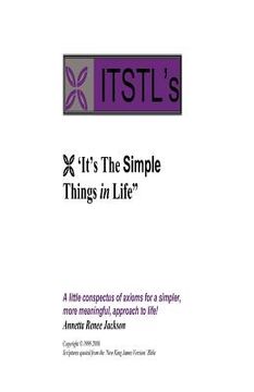 portada itstl's - it's the simple things in life (en Inglés)