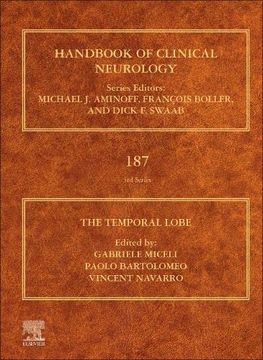 portada The Temporal Lobe (Volume 187) (Handbook of Clinical Neurology, Volume 187) (en Inglés)