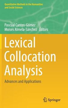 portada Lexical Collocation Analysis: Advances and Applications (en Inglés)