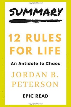 portada Summary 12 Rules for Life by Jordan b Peterson 