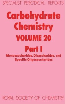 portada Carbohydrate Chemistry: Volume 20 (Specialist Periodical Reports) (en Inglés)
